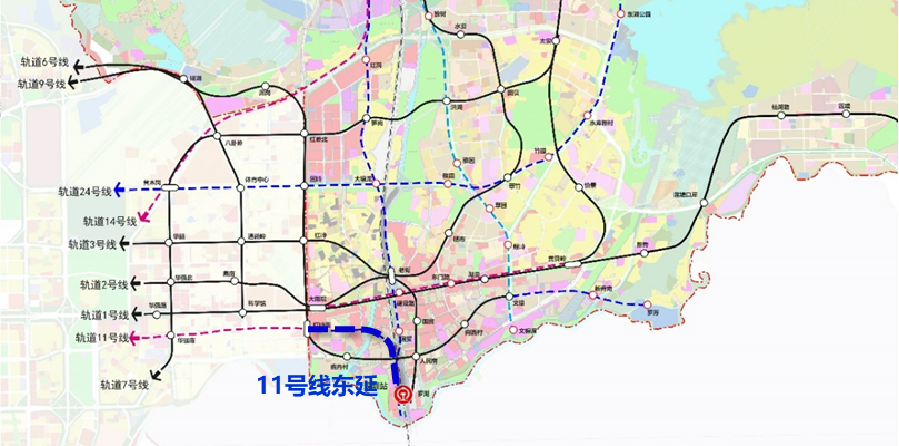 深圳又一大枢纽来了5线无缝换乘罗湖北站车站主体工程已完工实拍图