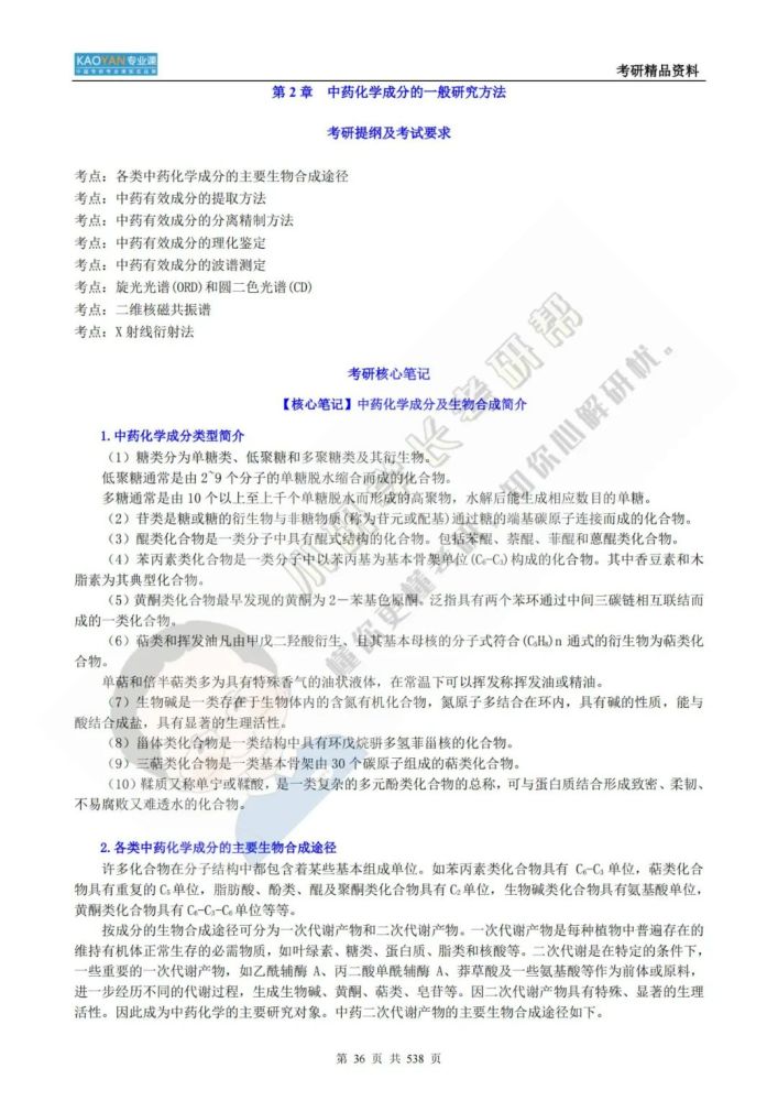 北京中医药大学701中药归纳考研专业课精品材料+一对一辅导_腾讯新闻(2023己更新)插图15