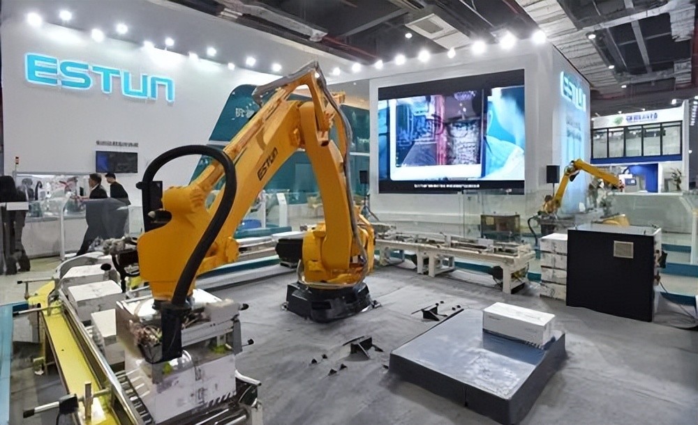 埃斯顿自动化展厅2022年3月31日,国内工业机器人行业链主龙头企业