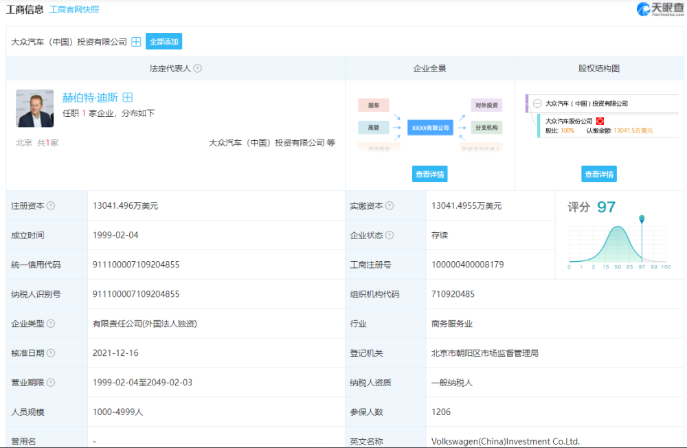 大众汽车成立数字化销售公司，注册资本17亿炸胡萝卜丸子的做法