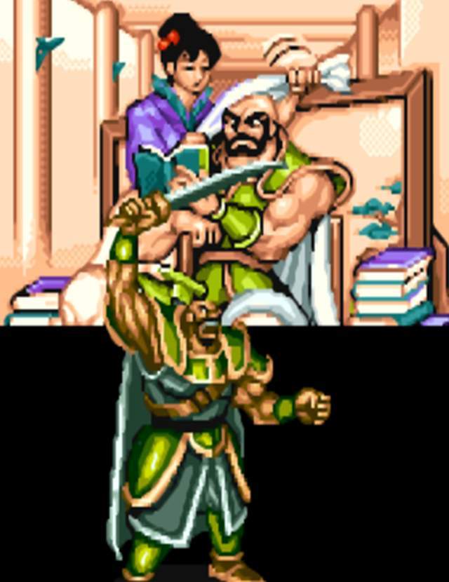 街机三国志:五大主将的完美结局,魏延失去了头发,却收获了幸福