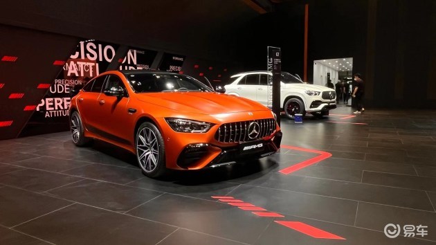 amggt504matic四门跑车特别版实车曝光明日公布售价