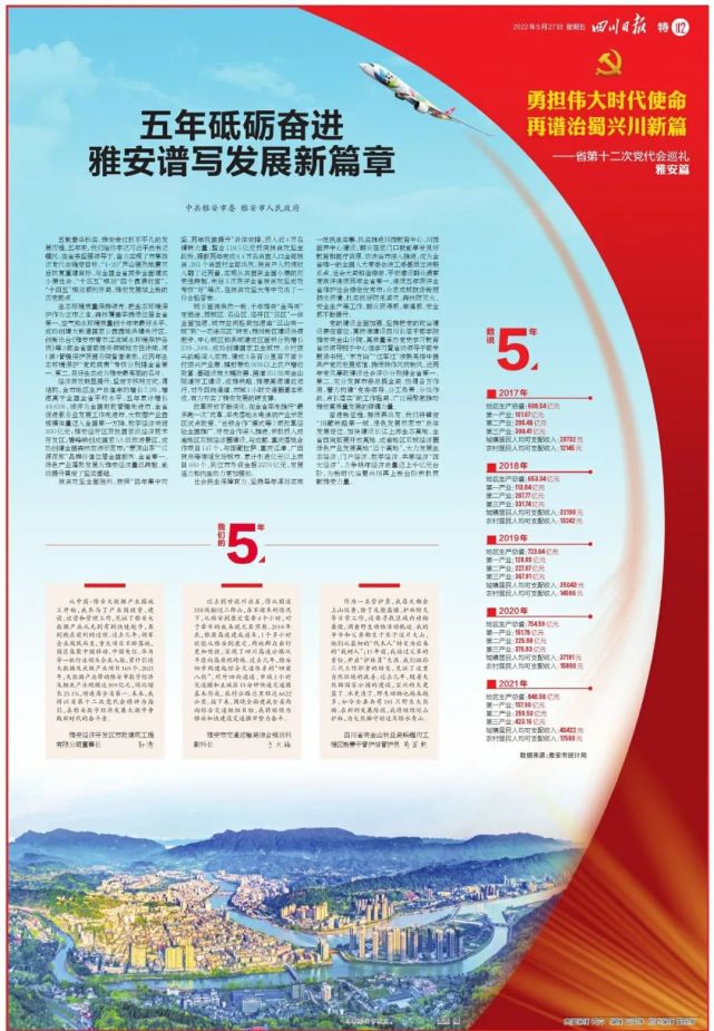 今天,《四川日报》特刊用5个连版报道雅安!_腾讯新闻