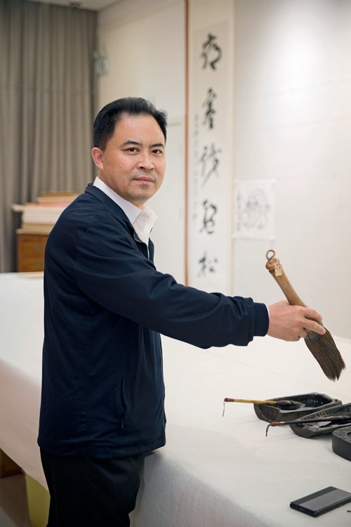 书法家王振以经典唤醒日常