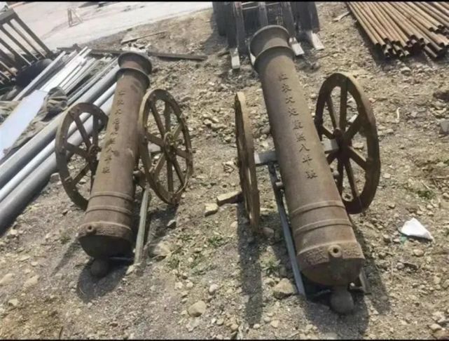 清军红衣大炮现身在当下乌克兰投入使用