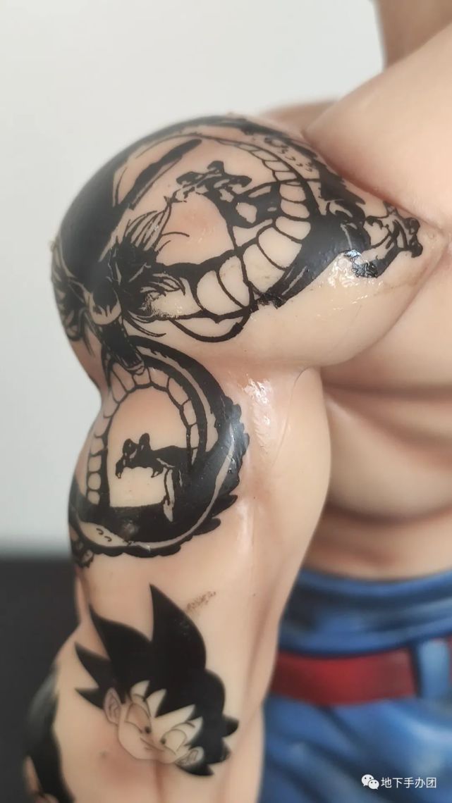 【七龙珠】黑发纹身悟空