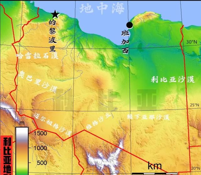 利比亚地理位置1969年,卡扎菲领导他建立的"自由军官组织"发动革命