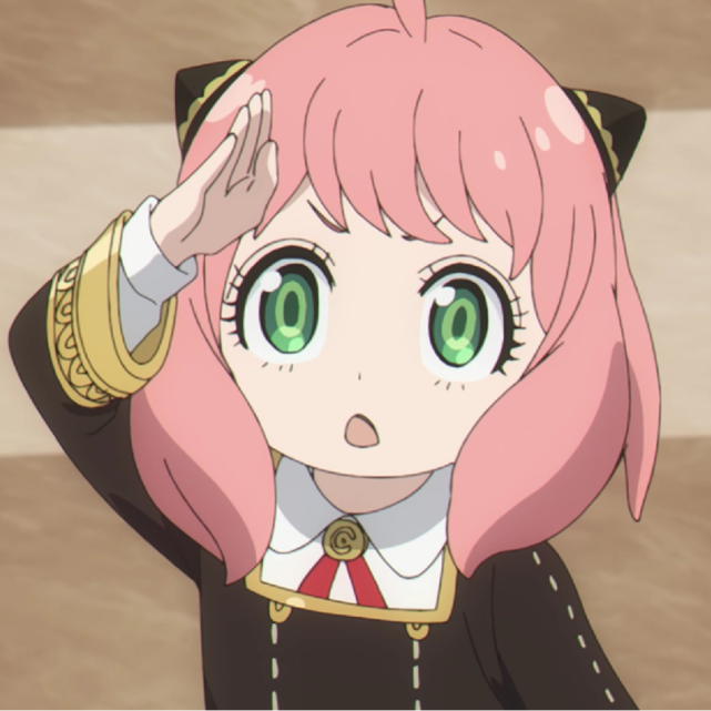 【间谍过家家】阿尼亚最新可爱自截头像来喽,还有情头哦!