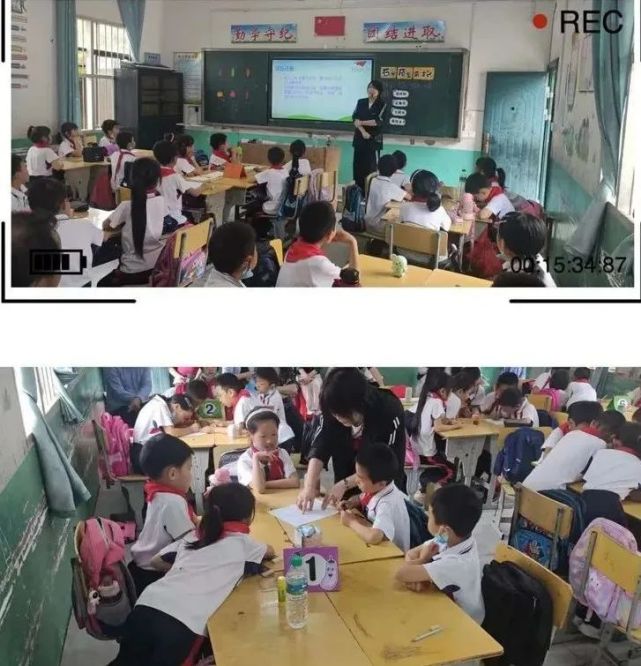 第二堂课由章莉老师给大家展示了二年级美术《石头蔬菜来演戏》这一课