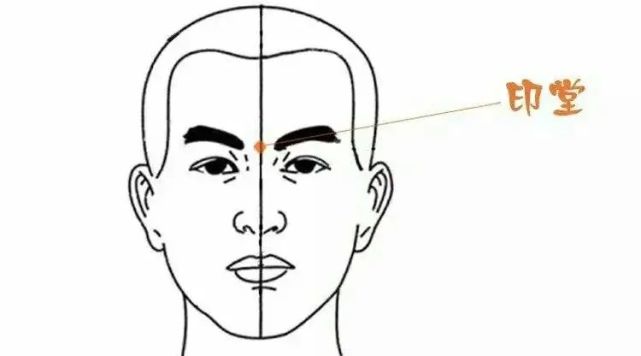 按摩印堂的功效与作用(晚上按摩印堂有什么效果)