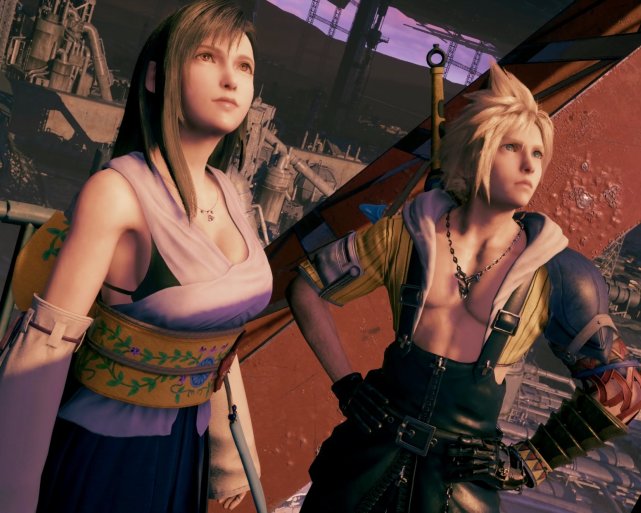 恋爱的感觉当蒂法和克劳德换上最终幻想10的男女主服装