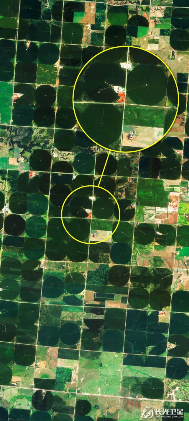 遥感星图1亿像素俯瞰世界农田