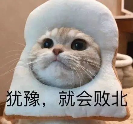 表情|猶豫就會敗北表情包