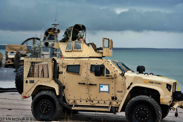 美军在爱沙尼亚参加两栖演习 海军陆战队全副武装 演练抢滩登陆