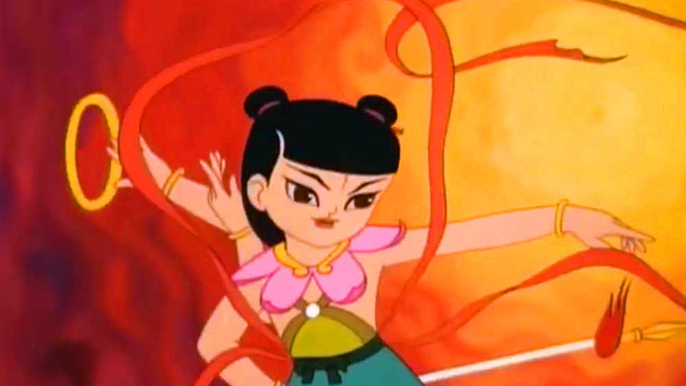 《西游记》多半是看了一些电影电视剧,譬如动画片《哪吒闹海》,86版