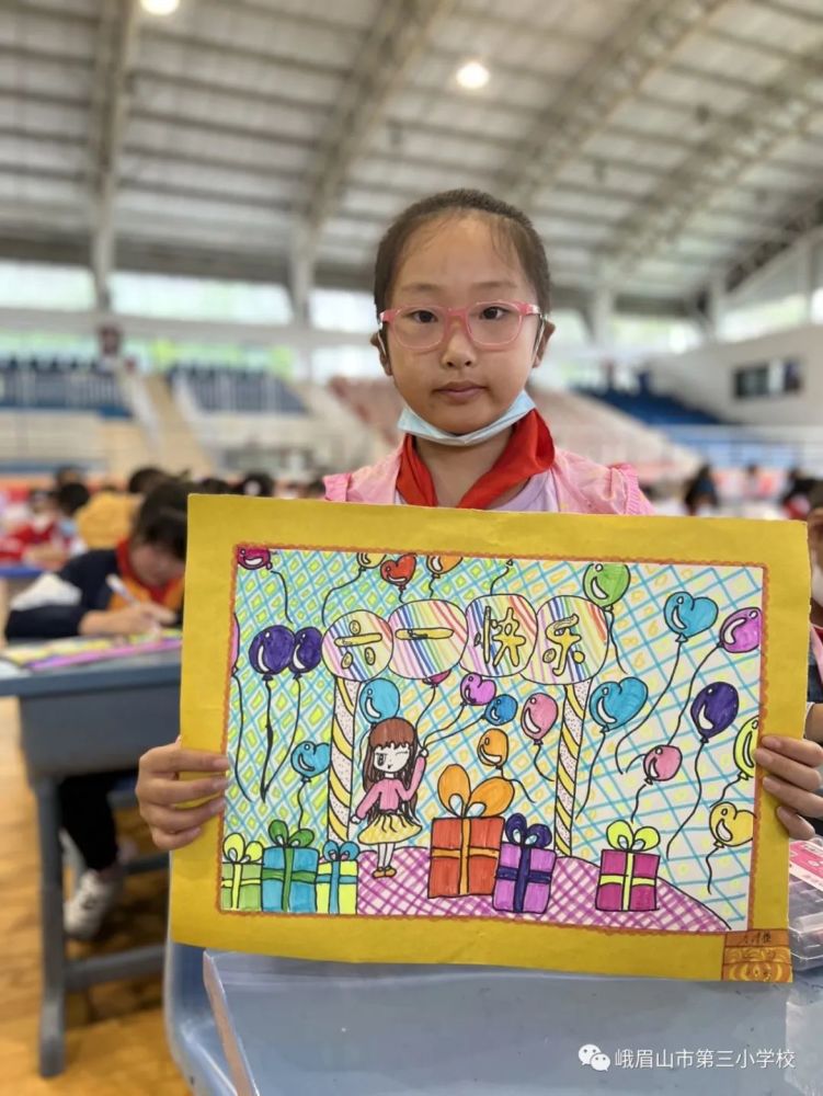 峨眉三小的这场艺术节绘画比赛活动丰富多彩_腾讯新闻