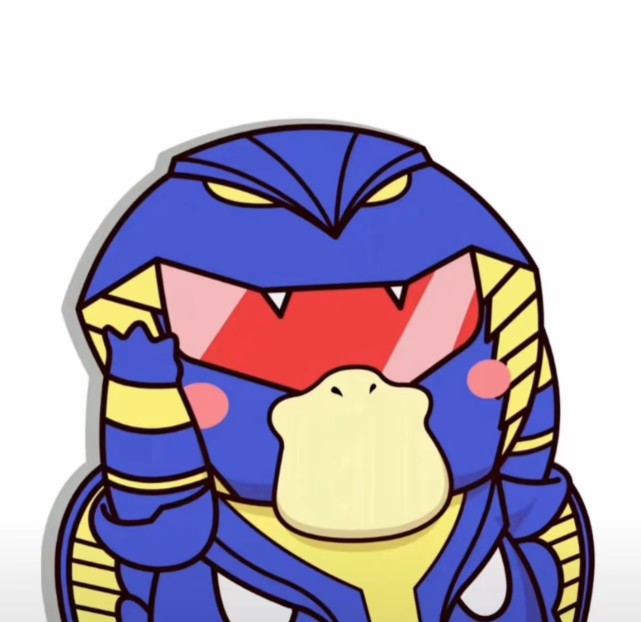 可达鸭举手系列变装