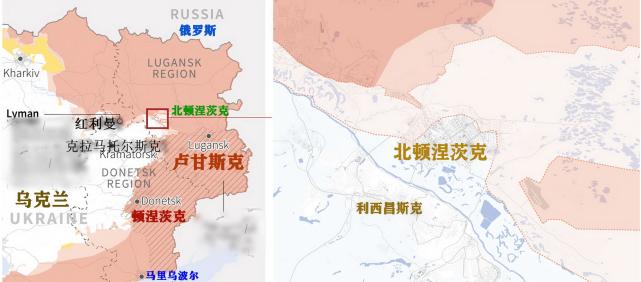 烏軍在北頓涅茨克退路全被切斷馬裡烏波爾第二澤連斯基點中國