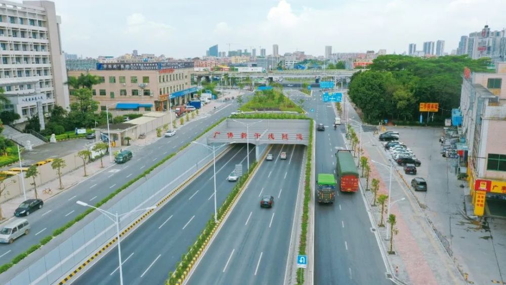 广佛江珠高速广佛新干线出入口,全部开通!_腾讯新闻