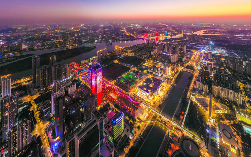 【县级融媒|我们的新时代】欣欣向荣的顺德新城区_腾讯新闻