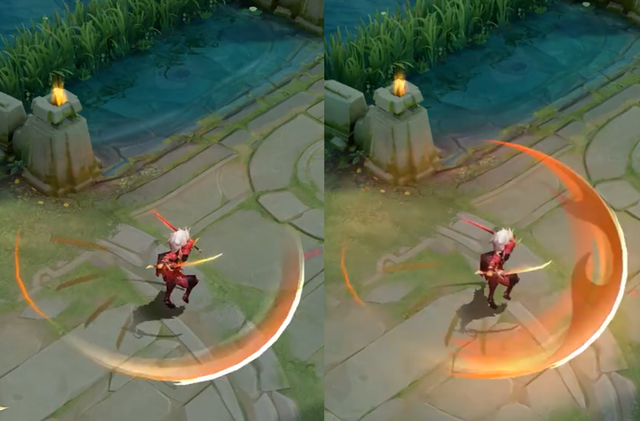 王者荣耀宫本武藏皮肤再次优化地狱之眼新特效展示