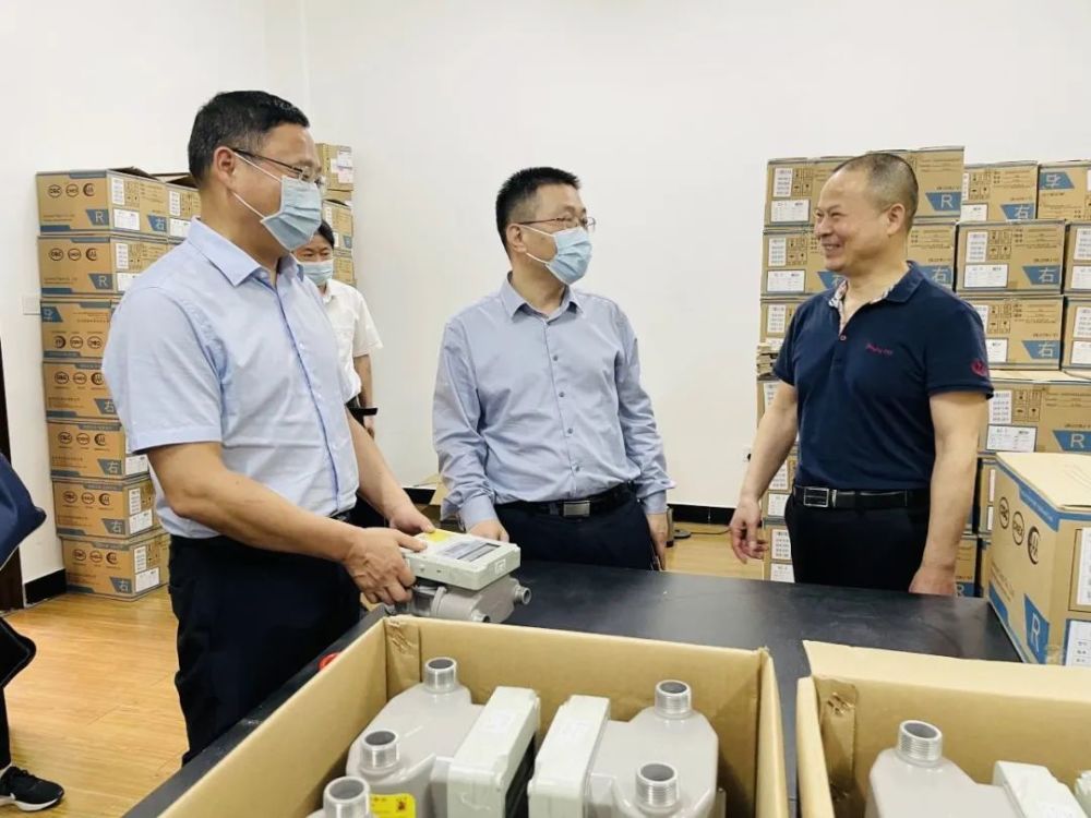 省市场监管局党组成员总工程师潘年松一行来省计量院荆门分院调研指导
