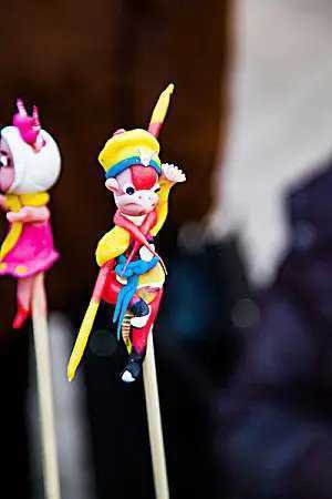 捏糖人作者田樱