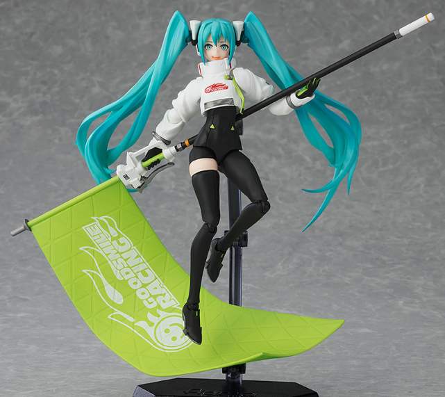 figma初音未來gt計劃賽車可動手辦官圖浪費了頂級的原畫設計稿