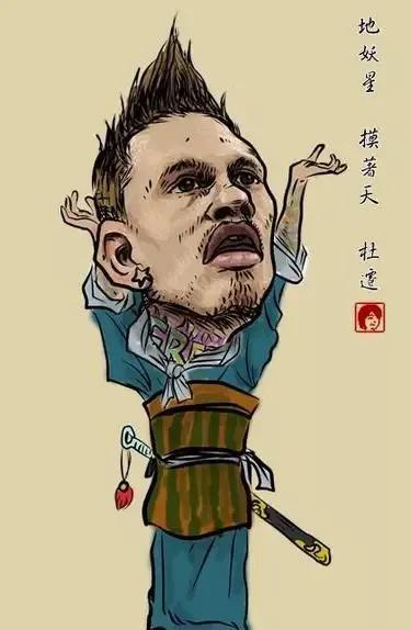 nba球星水浒漫画版姚明奥尼尔最好认能认识二十位算我输