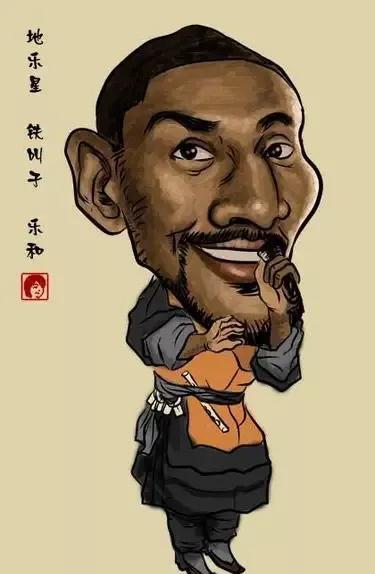 nba球星水浒漫画版姚明奥尼尔最好认能认识二十位算我输