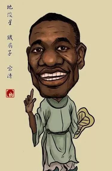 nba球星水浒漫画版姚明奥尼尔最好认能认识二十位算我输
