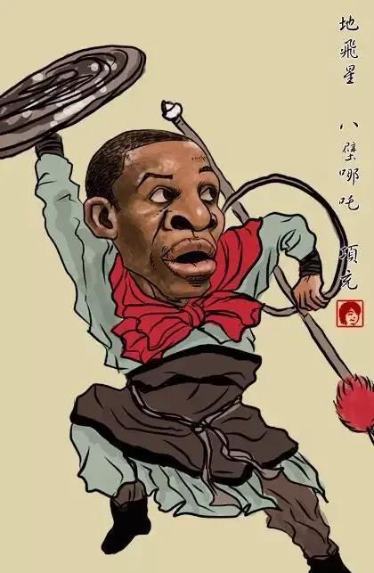 nba球星水浒漫画版姚明奥尼尔最好认能认识二十位算我输