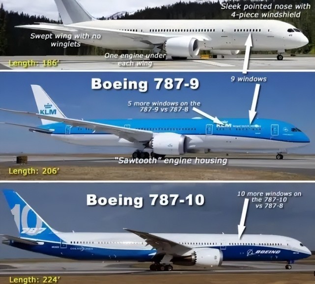 剩餘的10架,既有空客的a350-900也有波音787-9.