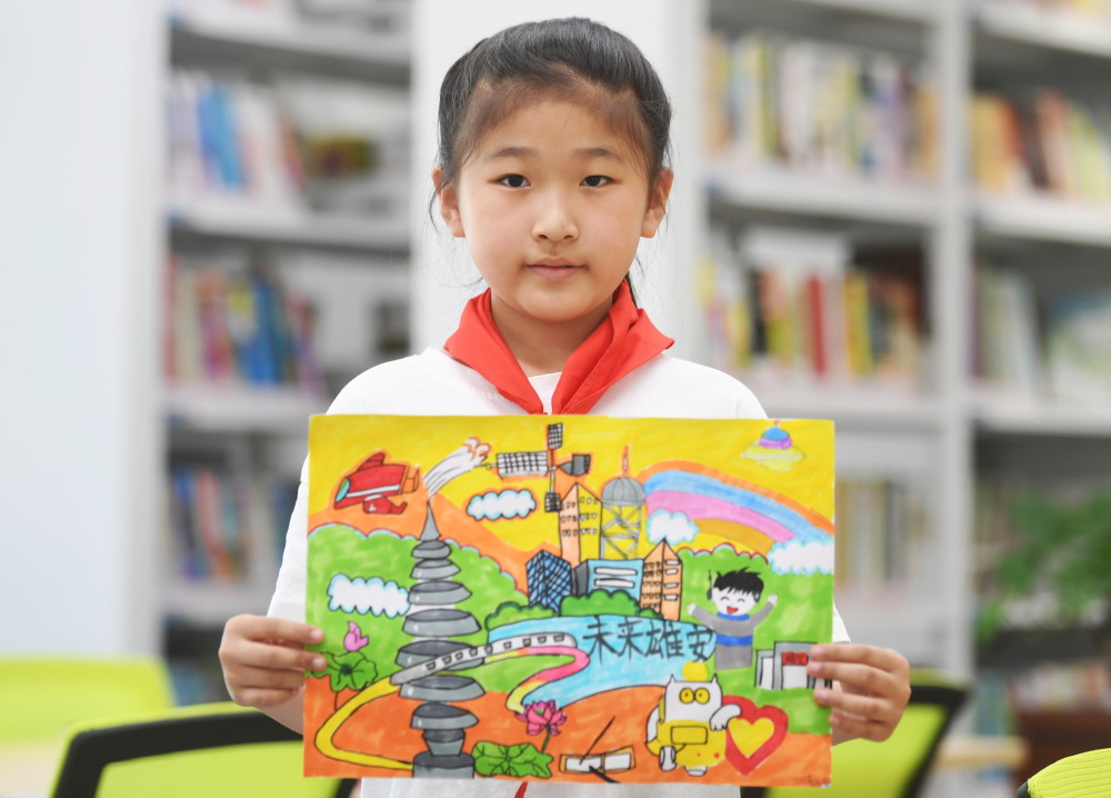 新华全媒雄安未来画雄安