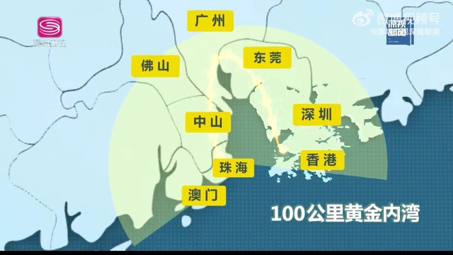 环珠江口100公里黄金内湾来了