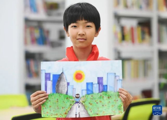六一儿童节,雄安"未来"画雄安
