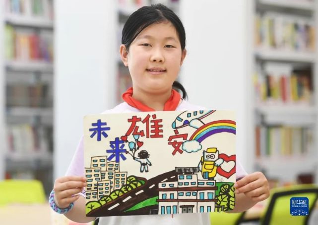 六一儿童节,雄安"未来"画雄安