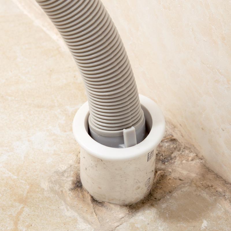 洗衣机排水管不能直接插在地漏里特别是夏天问题更多