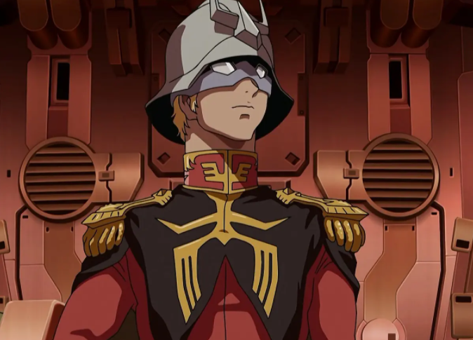 机动战士高达1比1夏亚军服专用头盔公开戴上后骑电车不会挨罚