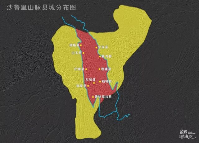 巴塘县就坐落在沙鲁里山脉的边缘地带.