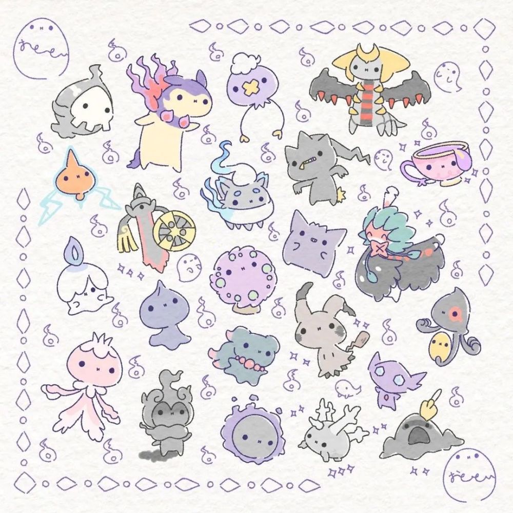 【图集】宝可梦可爱简笔画系列_腾讯新闻