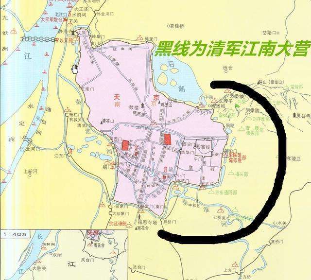 太平天国攻占南京之后,清军设立江南江北大营,为何没有任何作用_腾讯