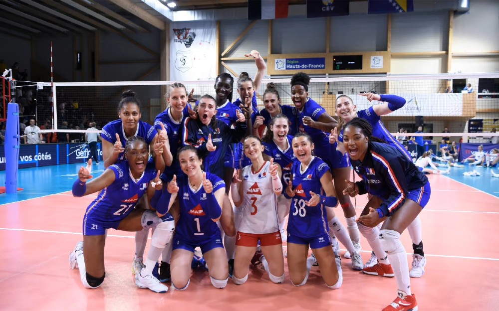 欧洲女排黄金联赛a组第三轮,法国3-1波黑_腾讯新闻