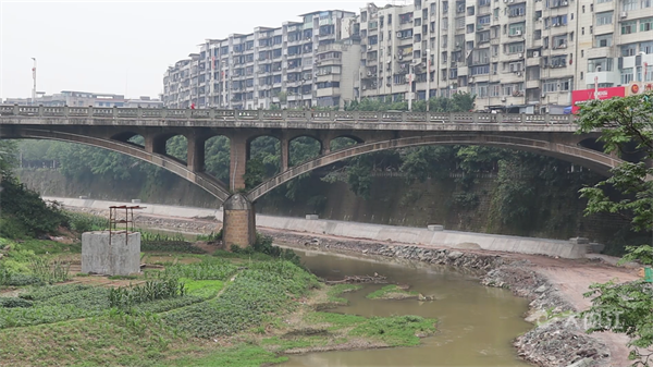 内江威远:清溪河中游截污干管建设进入收尾阶段