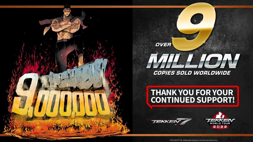 《铁拳7》全球累计销量突破900万份，“铁拳世界巡回赛”将于6月底开幕
