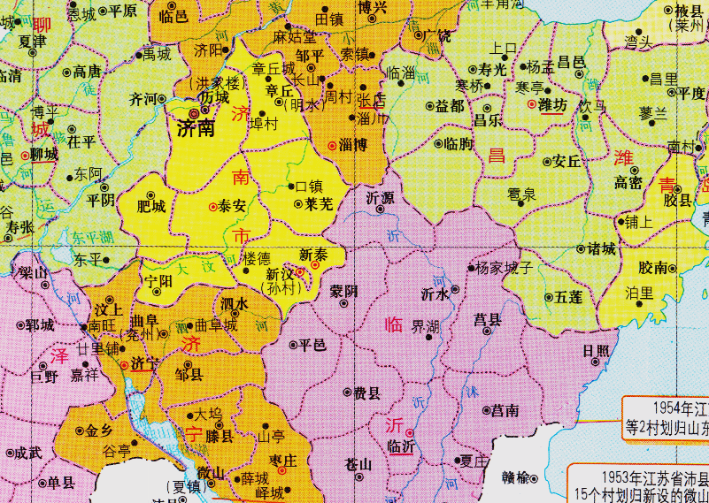 山東省的區劃變動,16個地級市之一,泰安市為何有6個區縣?