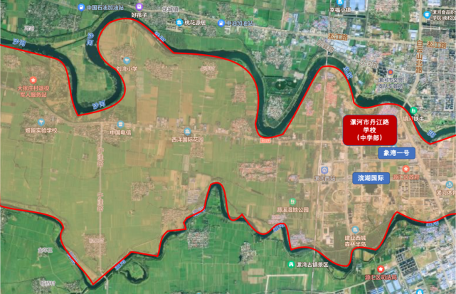 地圖來了漯河西城區開發區示範區中小學招生劃片