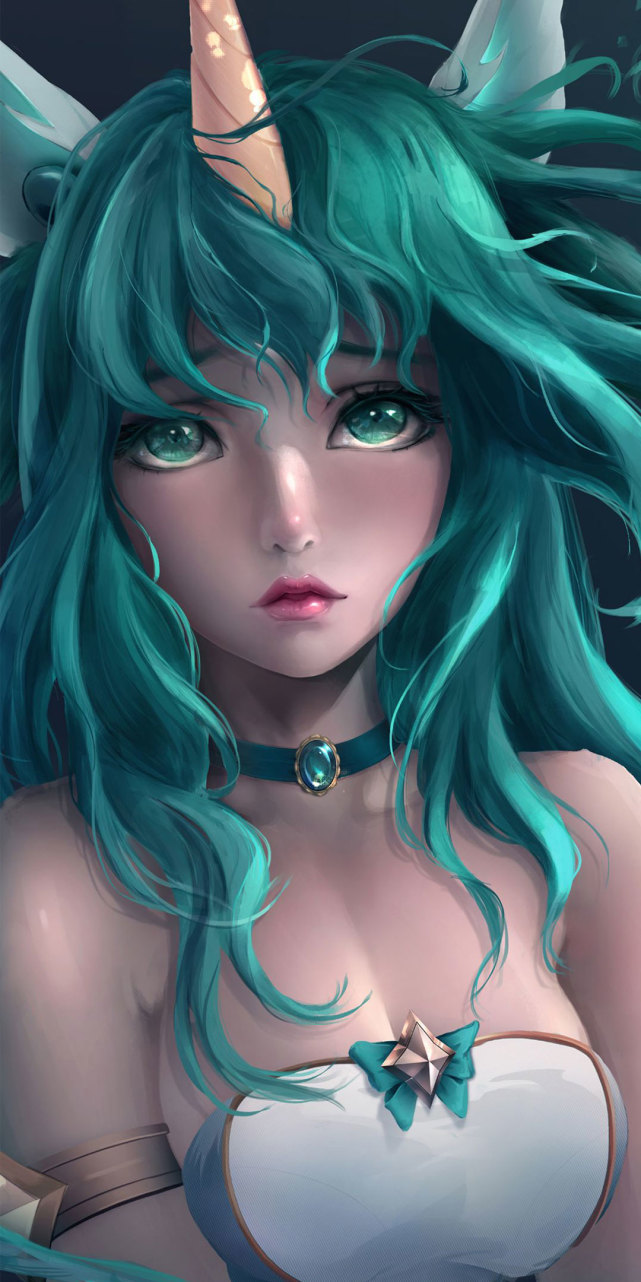 《英雄联盟壁纸》众星之子星妈手机壁纸,奶量十足