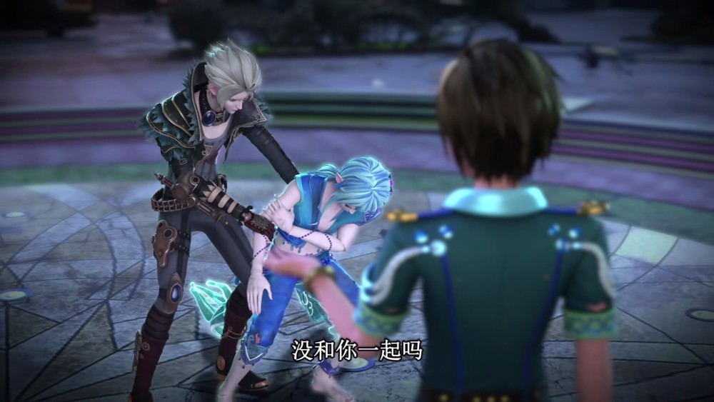 水王子已经精疲力竭,没有庞尊等人的搀扶,他就会倒在地上.