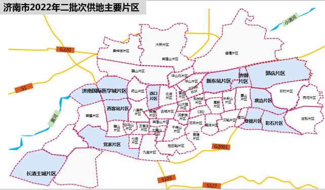 濟南市2022年第二次土地推介出讓新東站郭店長清主城片區板塊市場解析